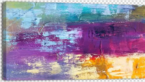 Fragment Of A Picture - Painting