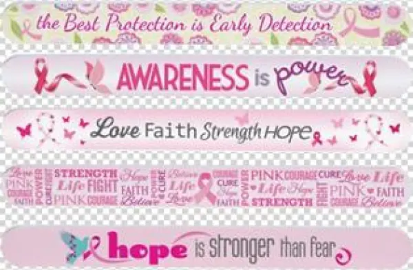 Full-color Salon Breast Cancer Awareness Emery Board