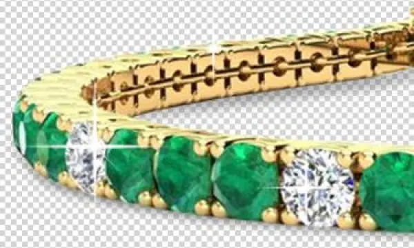 Gemstone Bracelets - Blue Gemstones | 8 Inch 10 1/2 Carat Blue And White