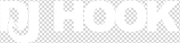 Hook Logo White - Monochrome