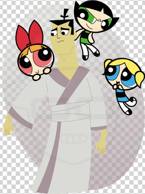 Jack And The Girls - Cartoon