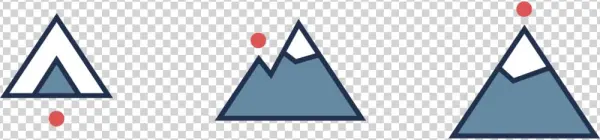 Mountain Icon Bar-09 - Portable Network Graphics