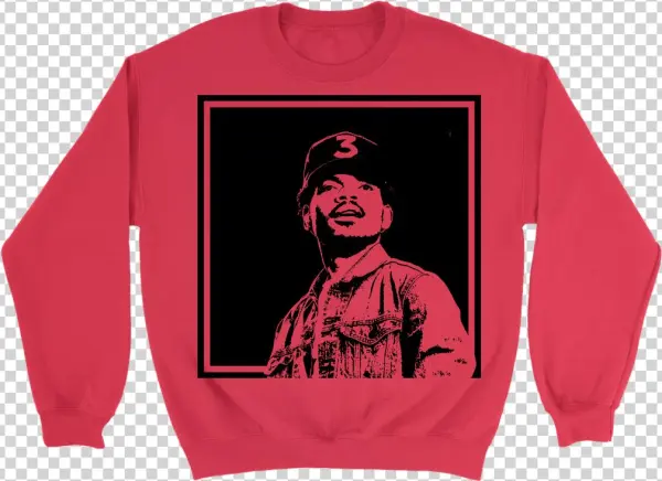 New Hip Hop Graphic Crewneck Featuring Chance The Rapper - Basset Hound Ugly Christmas Sweater. Unisex Sweatshirt.
