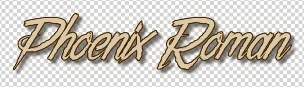 Phoenix Roman, History - Calligraphy