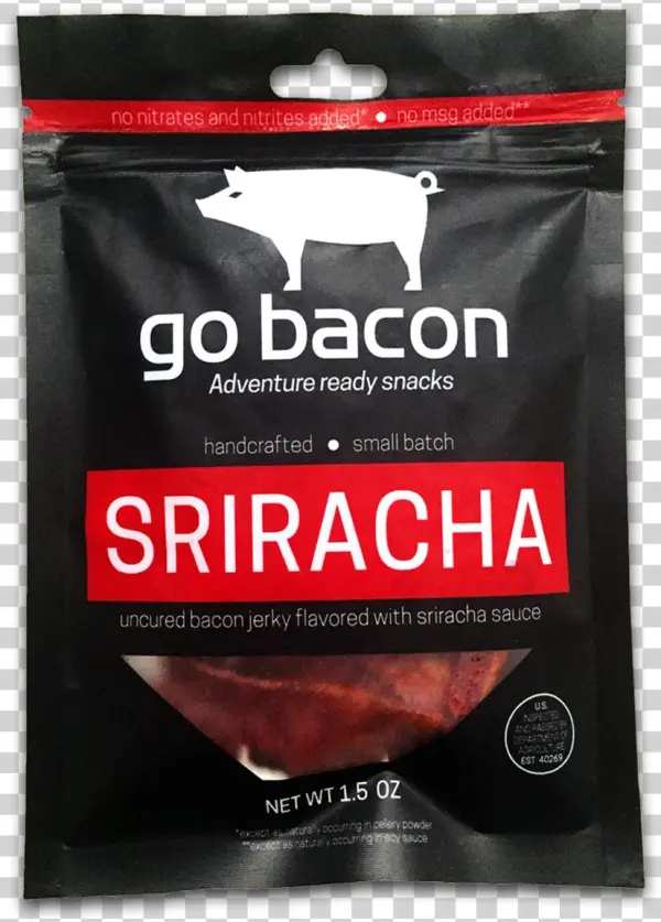 Sriracha Bacon Jerky