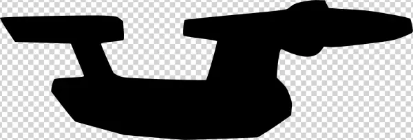 Starship Picture Black And White - Chair