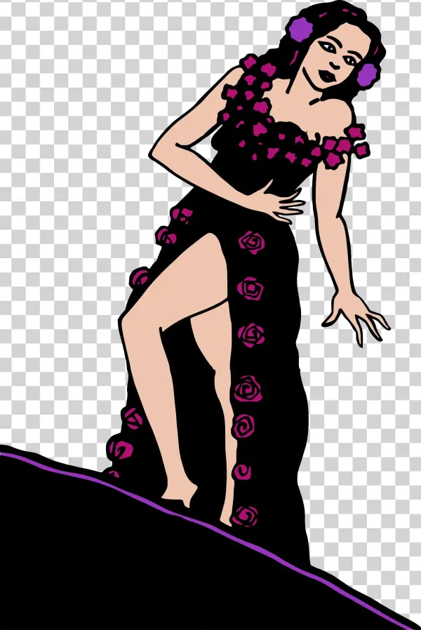 This Free Icons Png Design Of Sexy Dance Lady