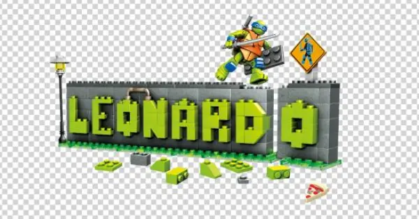 Tmnt Animated Series Mega Construx - Mega Bloks Teenage Mutant Ninja Turtles - Ninja Name