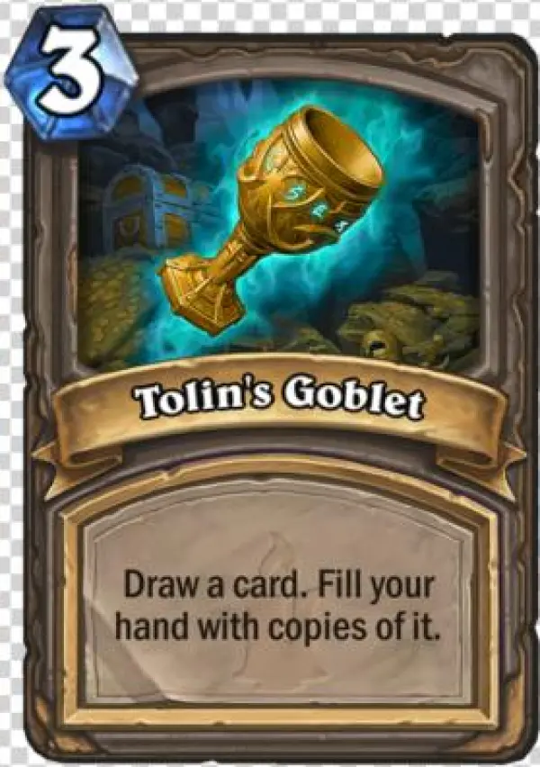 Tolin's Goblet - Hearthstone Witchwood Cards