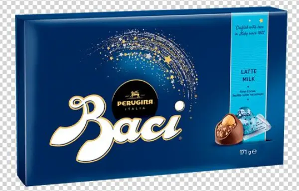 Baci Candy Box Perugina Milk - Perugina Baci Dark Chocolate, With Whole And Chopped