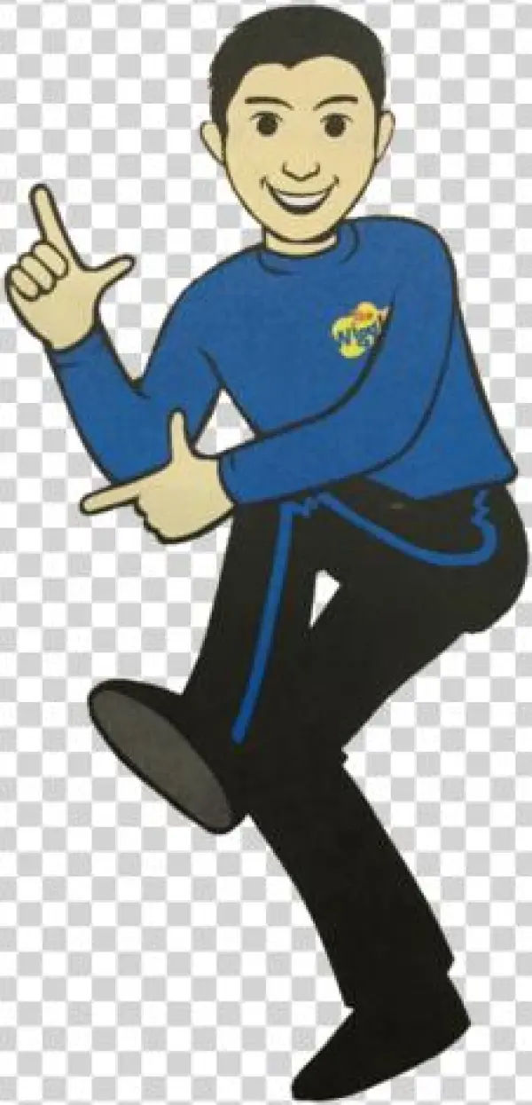 Cartoon Arthur Pointing - Wiggles Cartoon