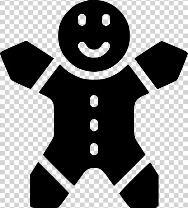 Christmas Cookie Ginger Man - Gingerbread