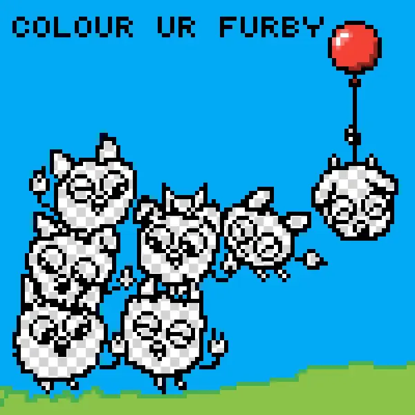 Color Ur Furby - Cartoon