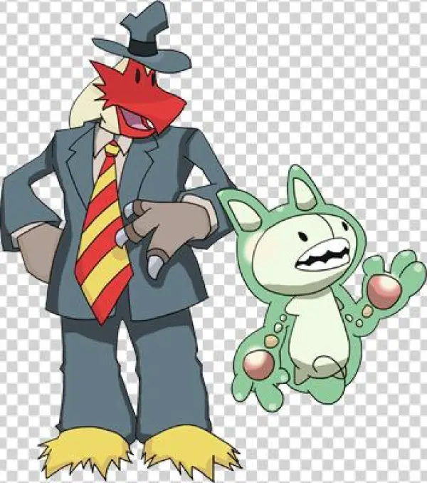 Flashback Blaziken - Sam And Max Human