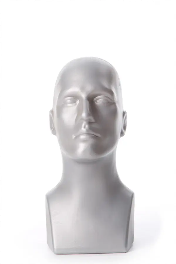 Free Standing Tabletop Male Mannequin Head Hat, Scarf