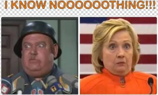 Hillary Clinton - - Hillary I Know Nothing