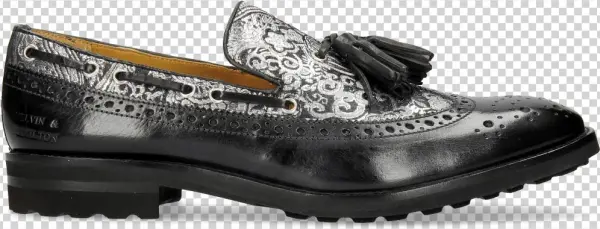 Loafers Eddy 16 Textile Glory London Fog Carbon - Slip-on Shoe