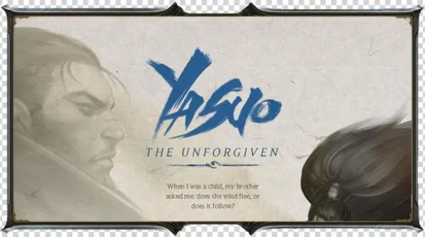 New Yasuo Promo Site Launched - Yasuo Road To Ruin