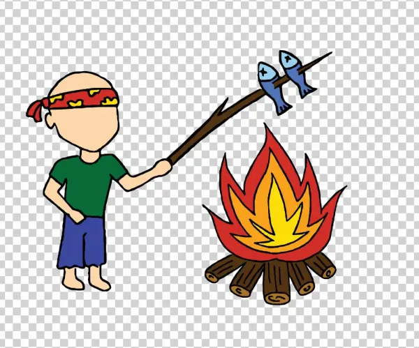 Outwit, Outplay, Outlast - Cartoon