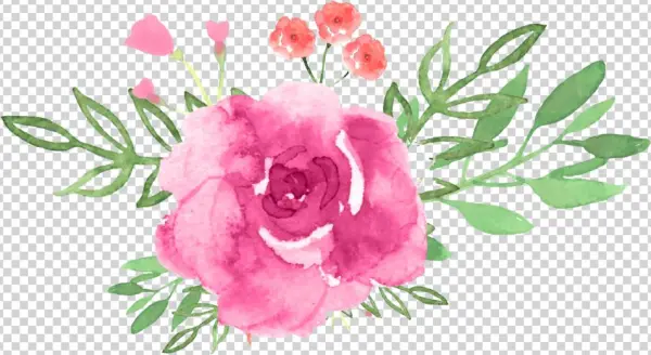 Wf Flower Sets V1 Wf Pink Flowerv - Flower