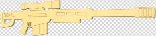 50cal 1 V=1481660378 - Sturdiguns Kids Sniper 50-cal Wooden Toy Gun With Lifetime