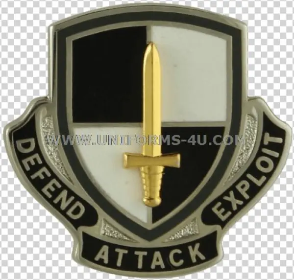 Army Cyber Regimental Crest