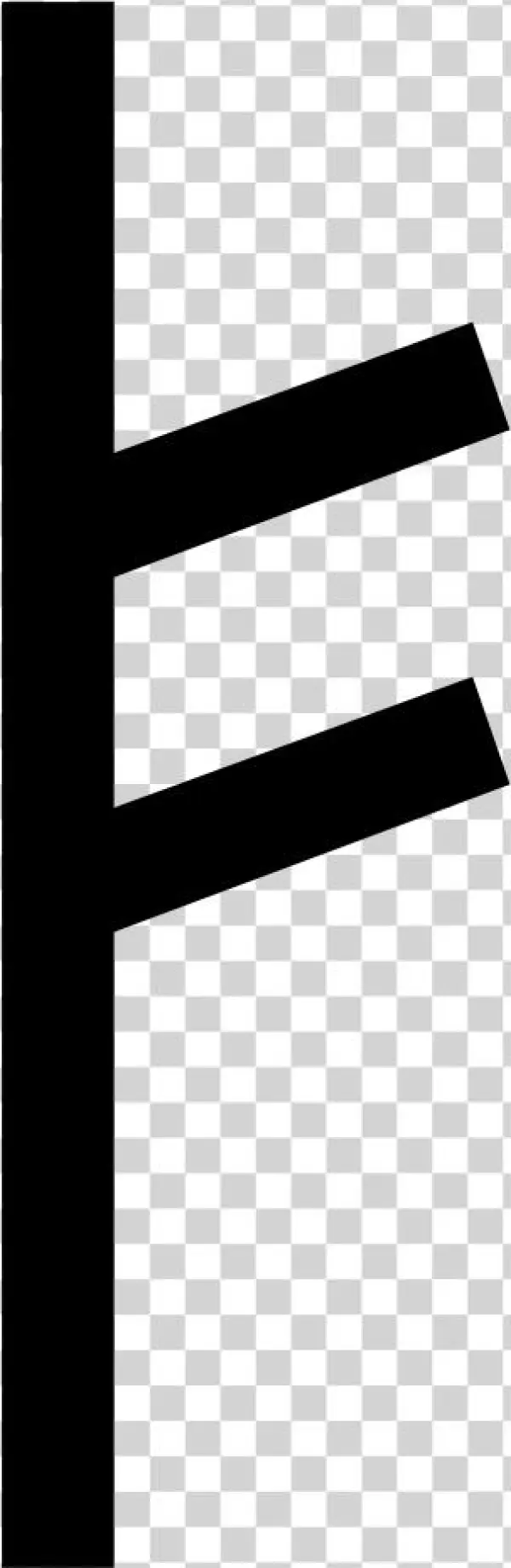 B Rune Short-twig - Thumbnail