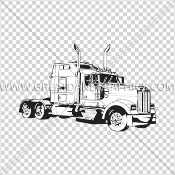Big Rig - Drawing