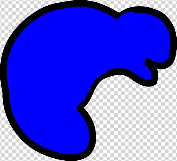 Blue Beaver Svg Clip Arts 600 X 547 Px