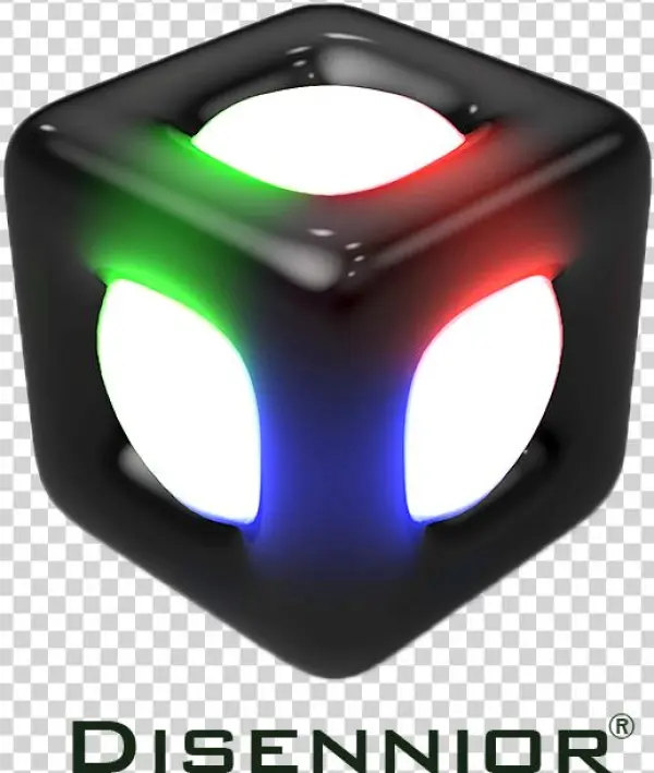 Disennior 3d Logo - Logo