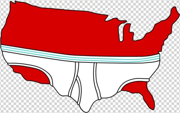File - Usa Underwear - Png - Undergarment