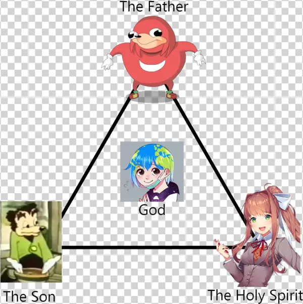 I Made This, While Chatting On Skype I Feel Like It - Uganda Knuckles Earth Chan