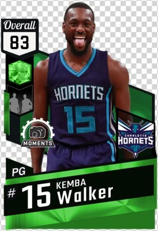 Kemba Walker Emerald Card - Larry Sanders Nba 2k17