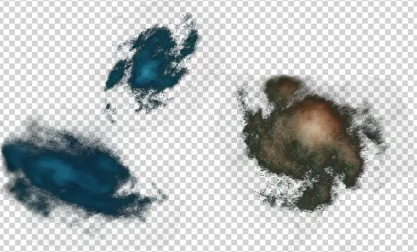 Merchandise Supercluster Galaxies B - Watercolor Paint