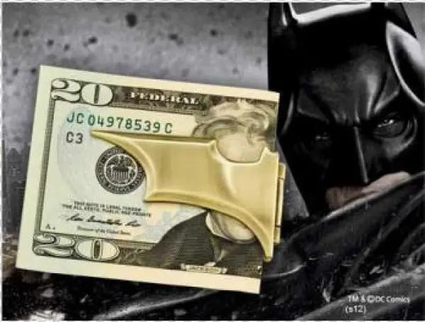 Png Stock Batman The Dark Knight Rises Folding Money - Noble Collection Batarang Folding Money Clip From Batman