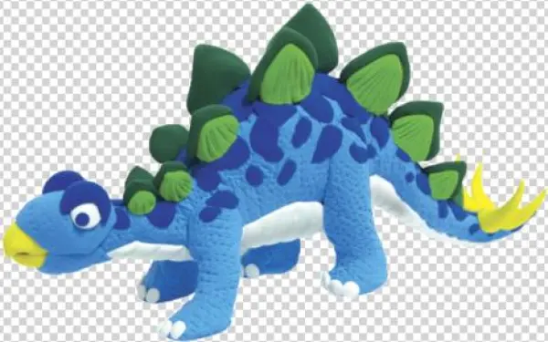 Stegosaurus - Jumping Clay - Air Dry Clay - Diy Dino Model Kit -