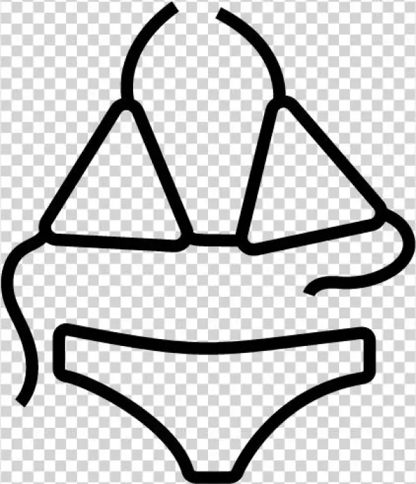 Swimsuits - Line Art