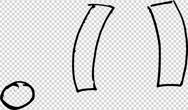 This Free Icons Png Design Of Emoticon Or Two Brackets