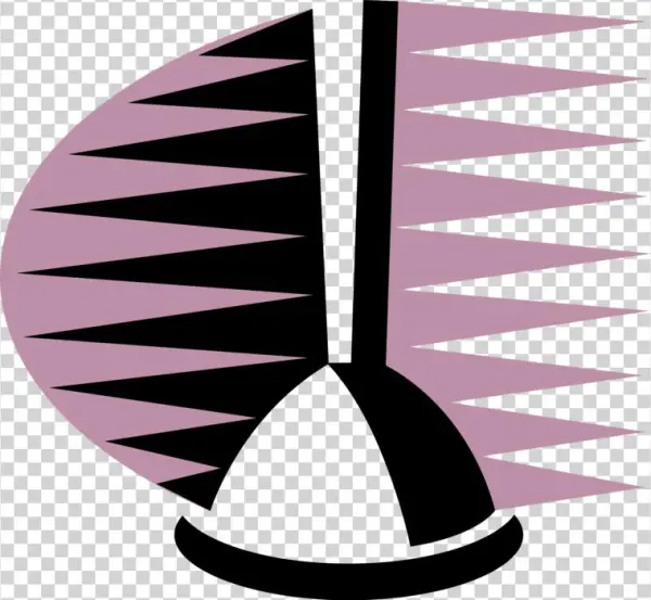 Vector Illustration Of Plumber's Friend Toilet Plunger - Illustration