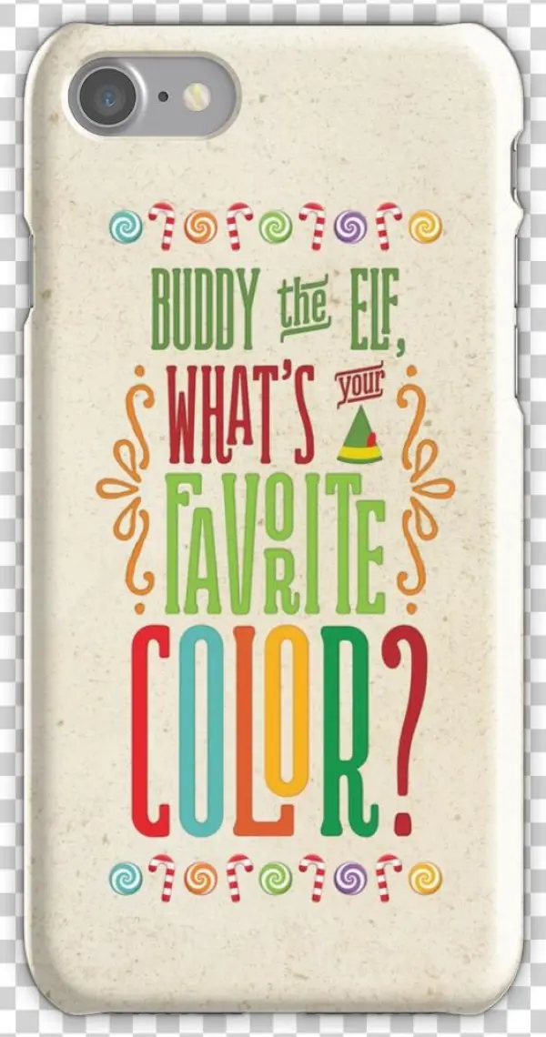 Buddy The Elf - Buddy The Elf, What's Your Favorite Color? Art Print