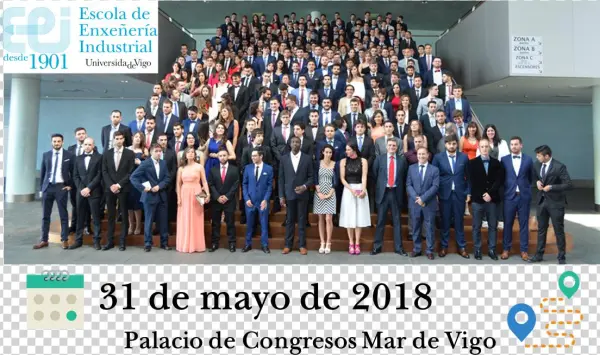 Cabecera Graduacion - Ingeniería Industrial Graduacion Ingenieros Vigo 2018