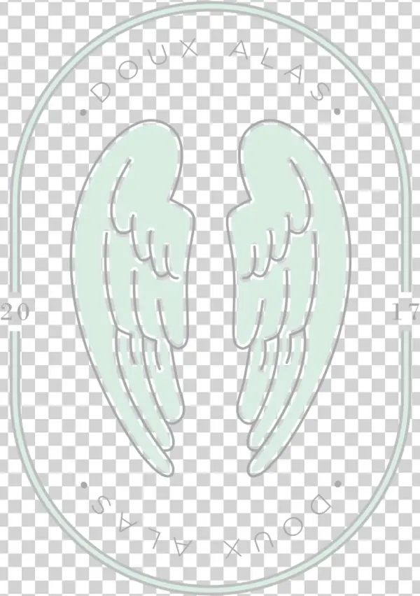 Doux Alas Final Logo - Emblem