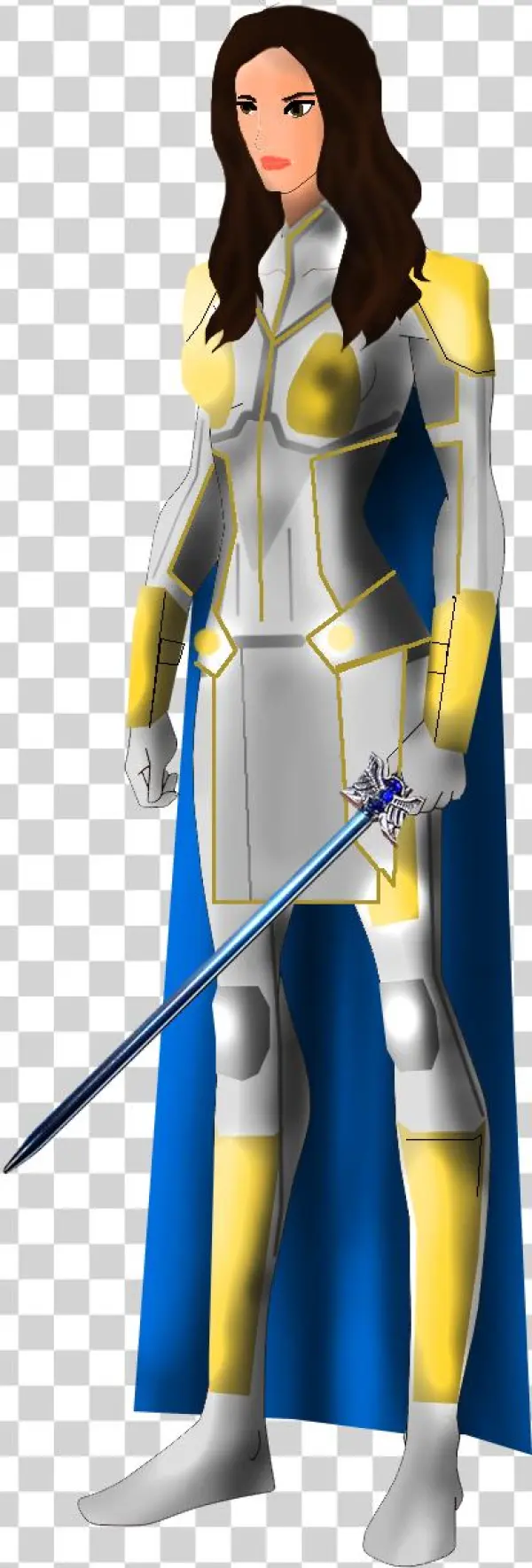 Drawing Marvel Valkyrie Clip Freeuse - Brunhild