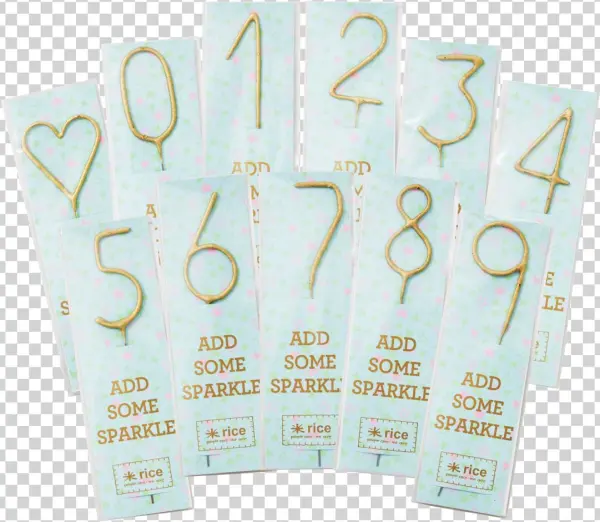 Golden Sparkles Candles