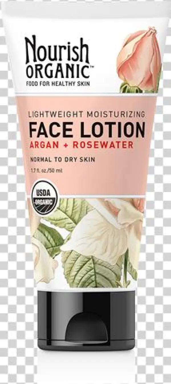 Lightweight Moisturizing Organic Face Lotion - Nourish - Organic Lightweight Moisturizing Face Lotion