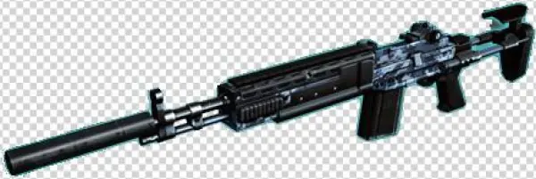 M14ebr S Blue Camo - Rifle