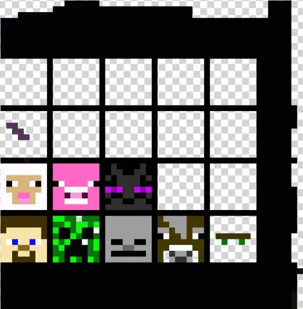 Minecraft Characters - Illustration