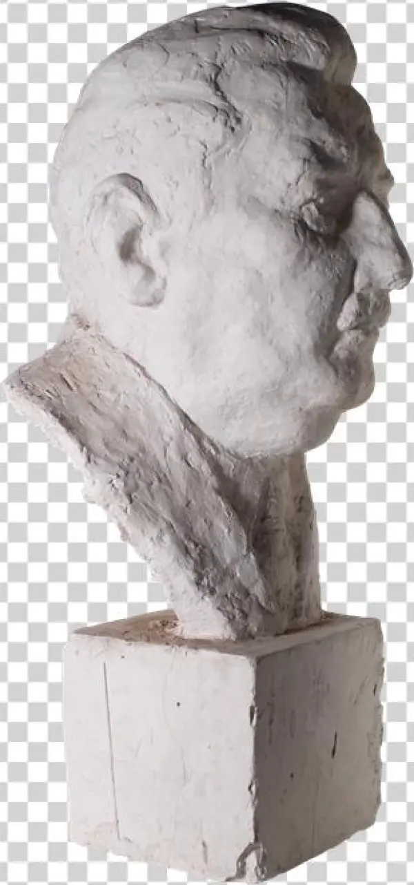 Plaster Bust Fontaine Decorative Fon2541 A Main - Plaster