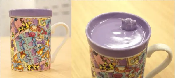 *pokecen* Ditto Da 'mon Goods ~ Mug Cup With Lid - Pokémon