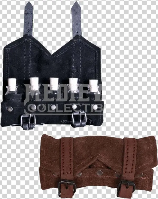 Sac À Fioles Alchimiste Noir